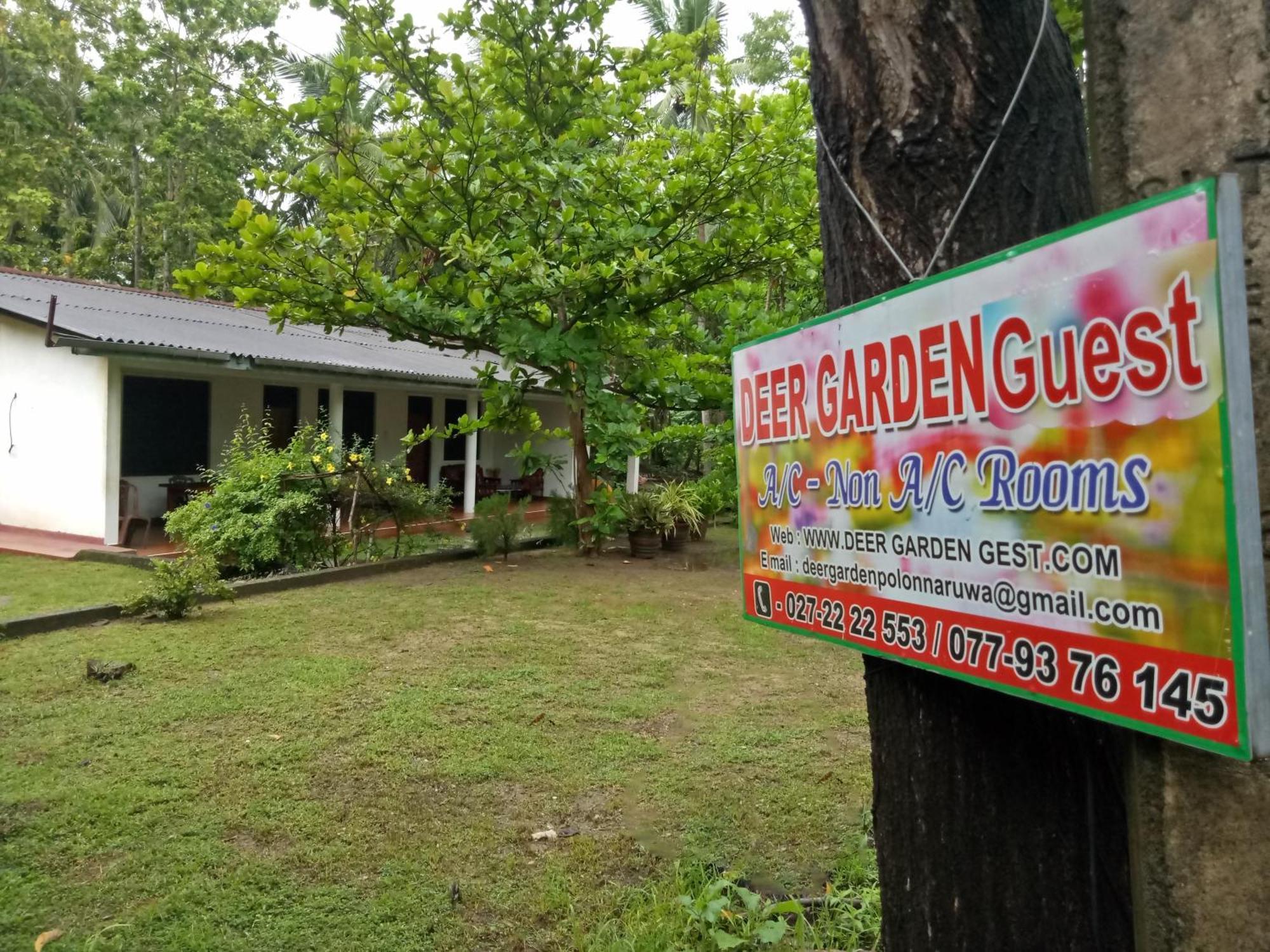 Deer Garden Guest 호텔 폴로나루와 외부 사진